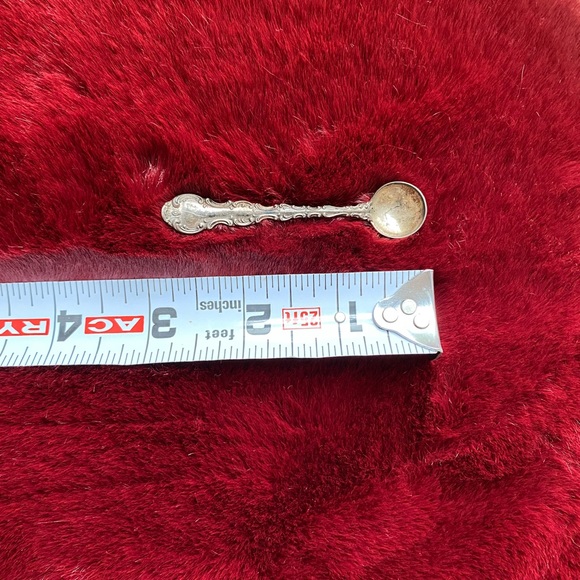 Vintage Sterling Demi-tasse Spoon Pin Gorham Silver - Picture 3 of 5